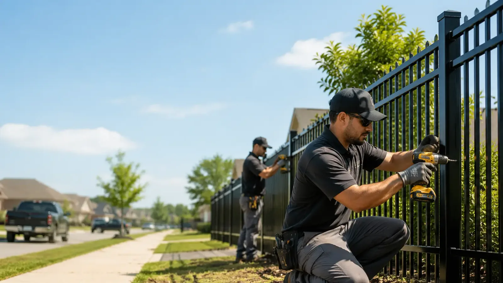 Metal Fence Installation in Taswell, IN